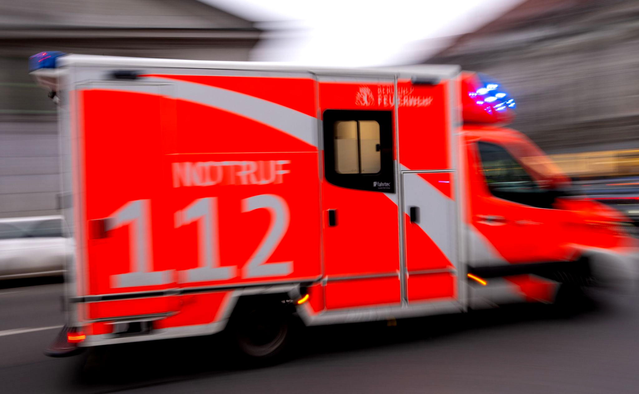 Unfall auf der A23: Drei Personen verletzt